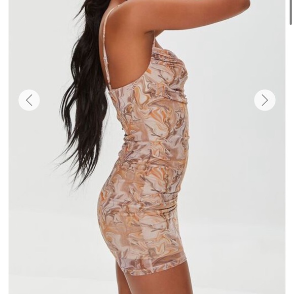 Forever 21 Marble Print Mini Dress - Picture 4 of 5